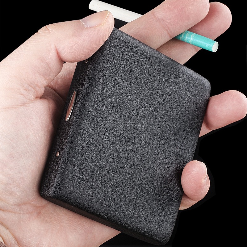 20 حزمة صندوق سجائر معدني أسود - مراجعة Smoking & Vaping Accessories وسعره
