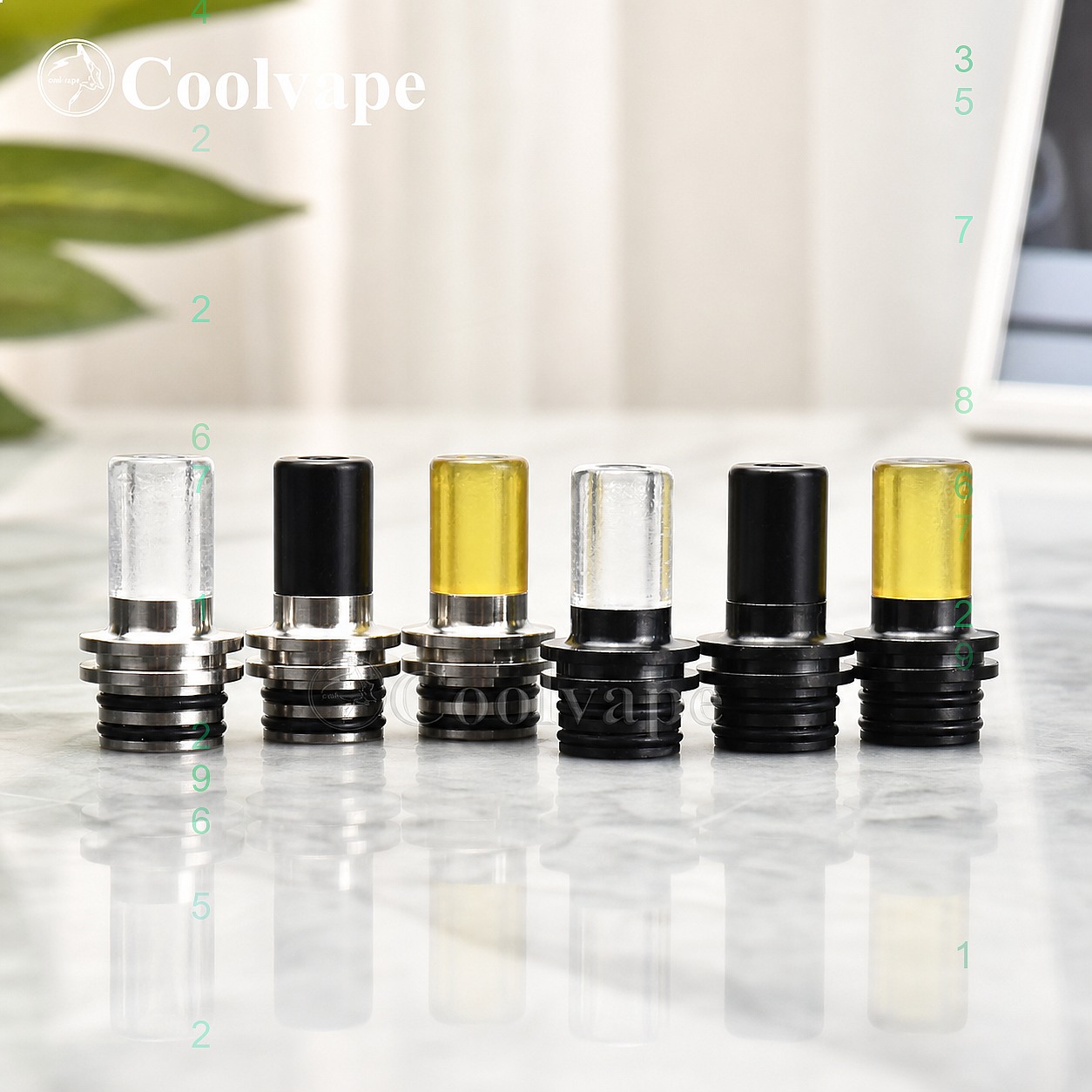 فوهة مقاومة للحرارة طراز 510 M - مراجعة Vaping Area وسعره