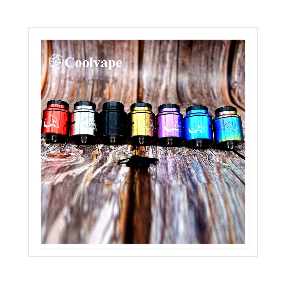 WOLFCOOL C2MNT RDA - جهاز تبخي - مراجعة Vaping Area وسعره