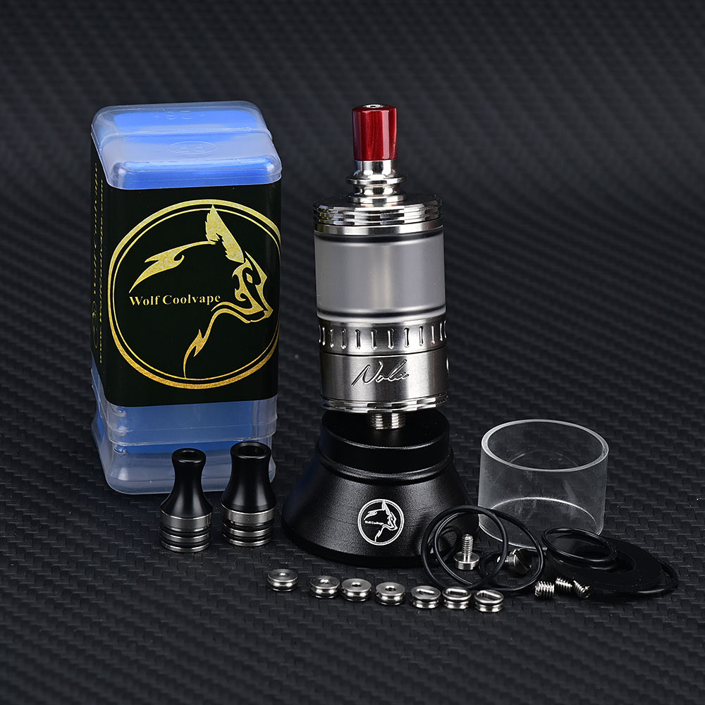 وولف كولفيب نولا RTA - خزان أت - مراجعة Vaping Air وسعره