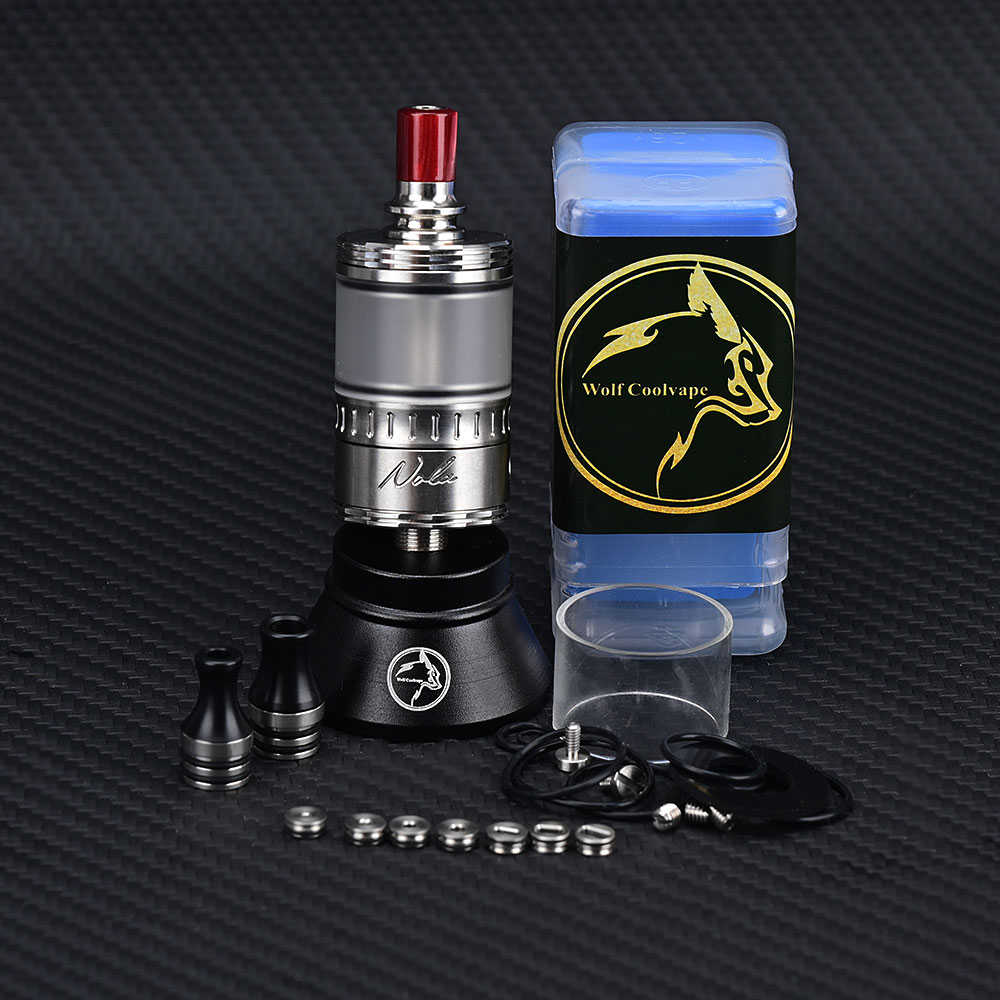 وولف كولفيب نولا RTA - خزان أت - مراجعة Vaping Air وسعره