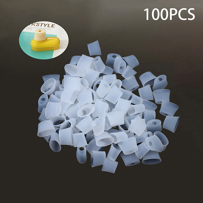 100 قطعة/دفعة غطاء فوهة سيليكو - مراجعة Vaping Area وسعره