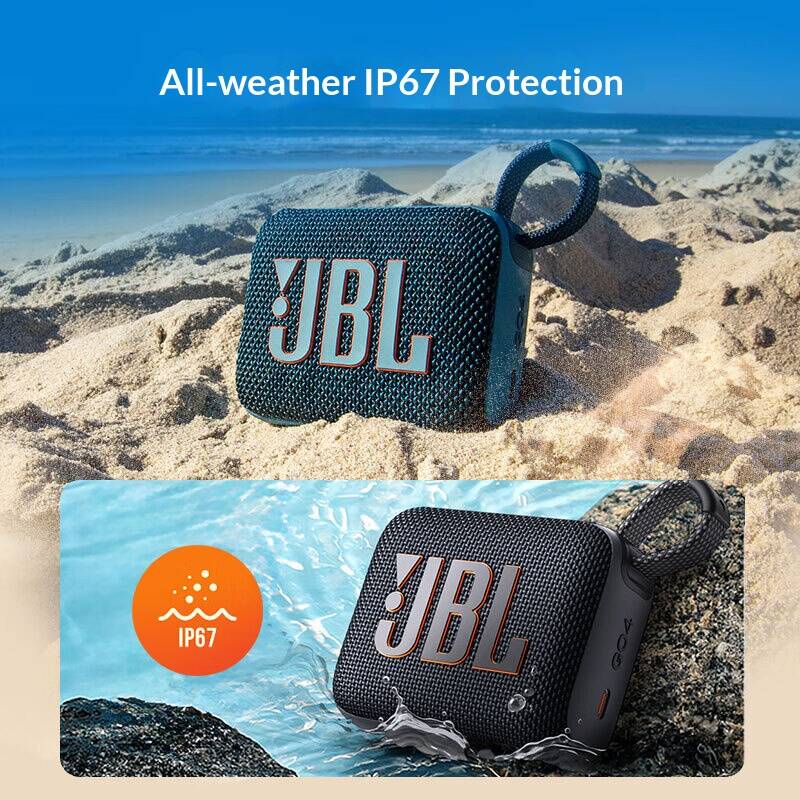 مكبر صوت لاسلكي JBL GO4 بألوان - مراجعة Jbl Speaker Go 4 وسعره