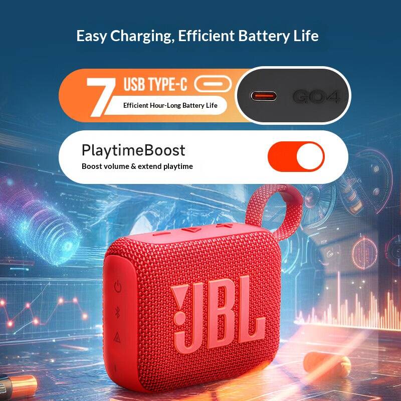 مكبر صوت لاسلكي JBL GO4 بألوان - مراجعة Jbl Speaker Go 4 وسعره